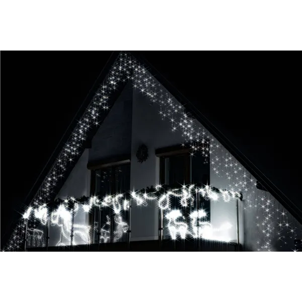 LED Christmas curtain Springos CL0330 12m