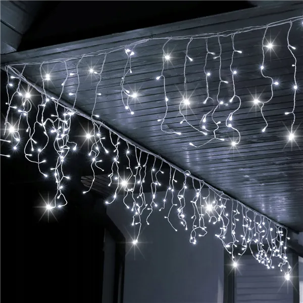 LED Christmas curtain Springos CL0330 12m