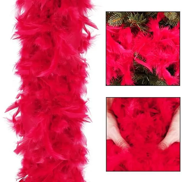 Feather string for the Christmas tree, Boa Springos CA1042 180 CM