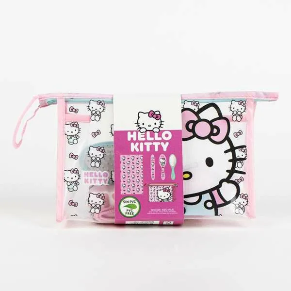Kelionių reikmenų dėžutė Hello Kitty Rožinė 23 x 15 x 8 cm