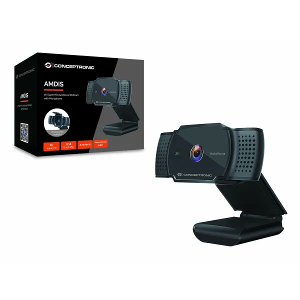 Tīmekļa Kamera Conceptronic AMDIS02B Full HD