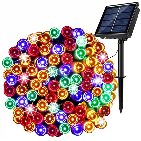 Christmas lights with solar battery Springos CL4149 12m