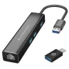 3-Port USB Hub Conceptronic DONN07BA Melns (1 gb.)