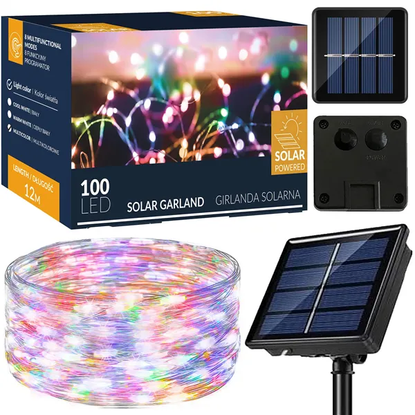 Christmas lights with solar battery Springos CL4143 12 m