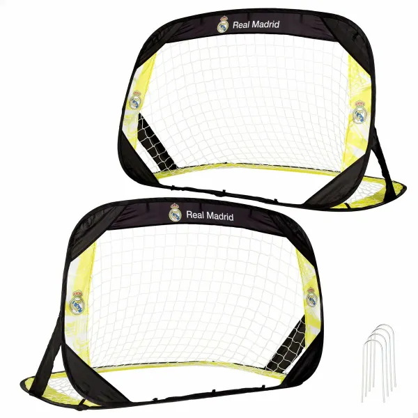 2 futbolo įvarčių rinkinys Real Madrid C.F. 120 x 80 x 80 cm