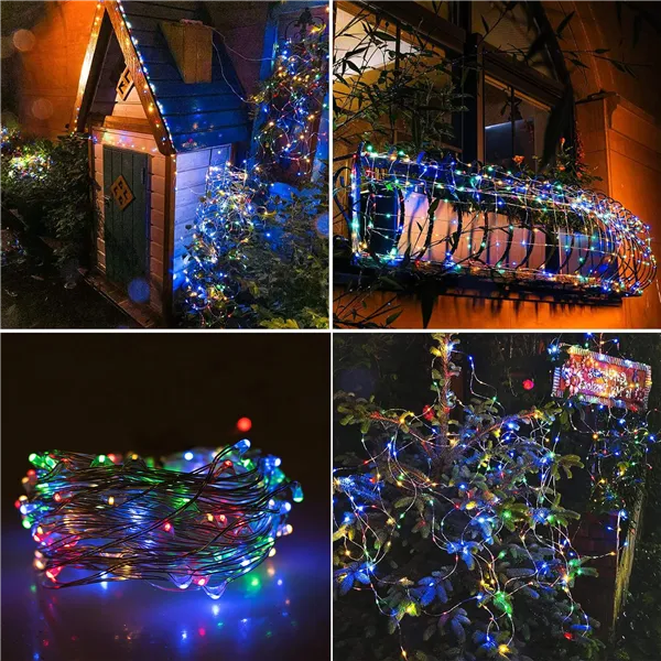 Christmas lights with solar battery Springos CL4143 12 m