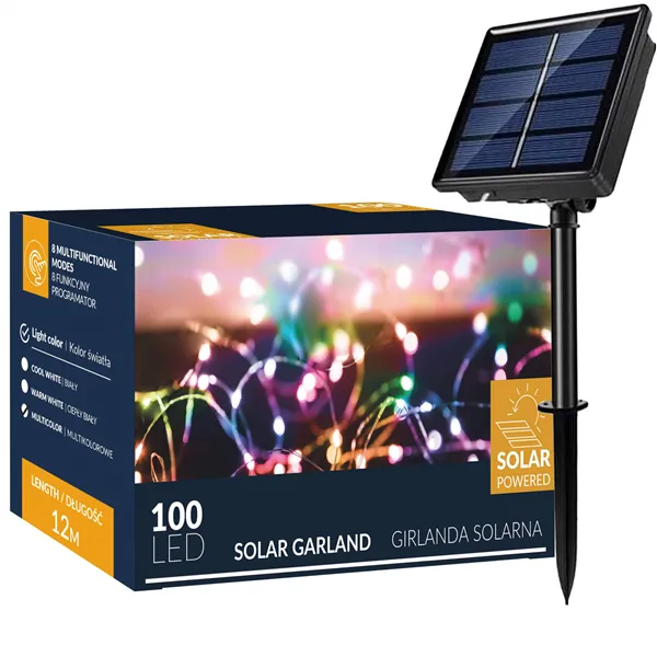 Christmas lights with solar battery Springos CL4143 12 m