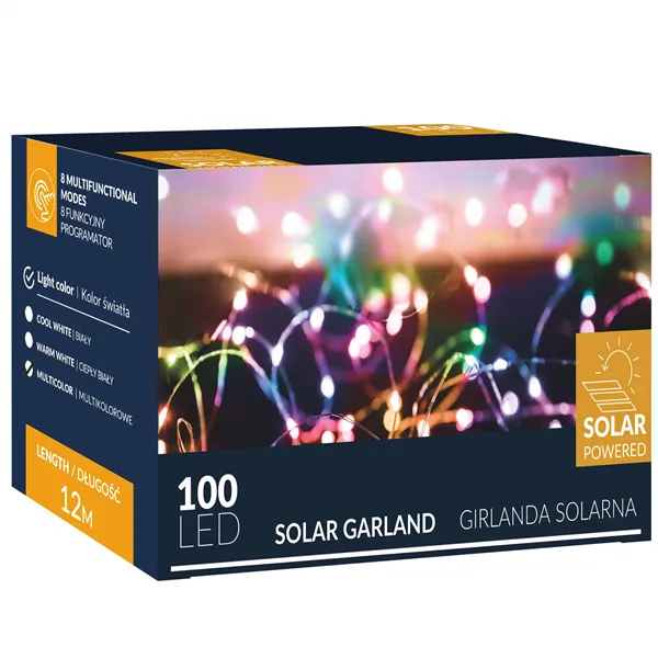 Christmas lights with solar battery Springos CL4143 12 m