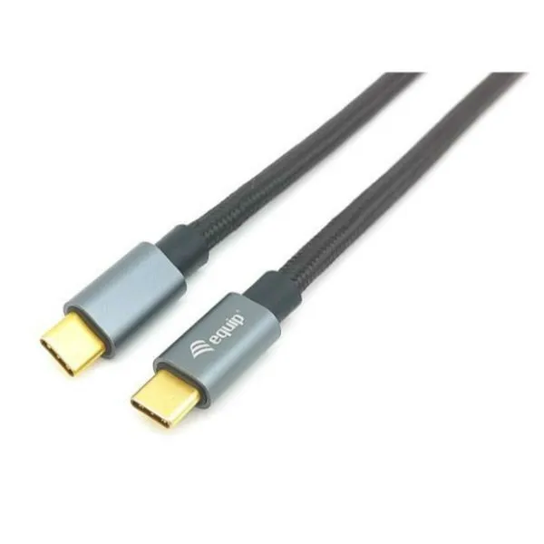 USB-C - USB-C kaapeli Equip 12835307101 Musta