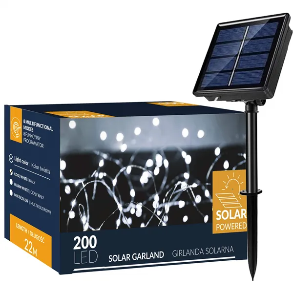 Christmas lights with solar battery Springos CL4145 22 m