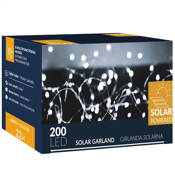 Christmas lights with solar battery Springos CL4145 22 m