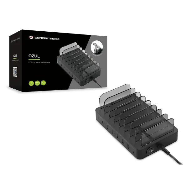 Portable charger Conceptronic 120548903101 Black