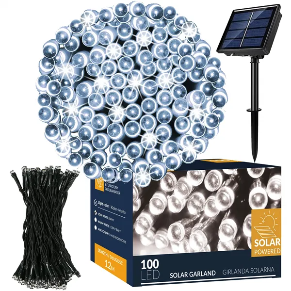 Christmas lights with solar battery Springos CL4148 12 m