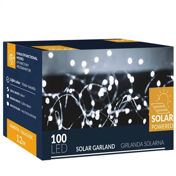 Christmas lights with solar battery Springos CL4142 12 m