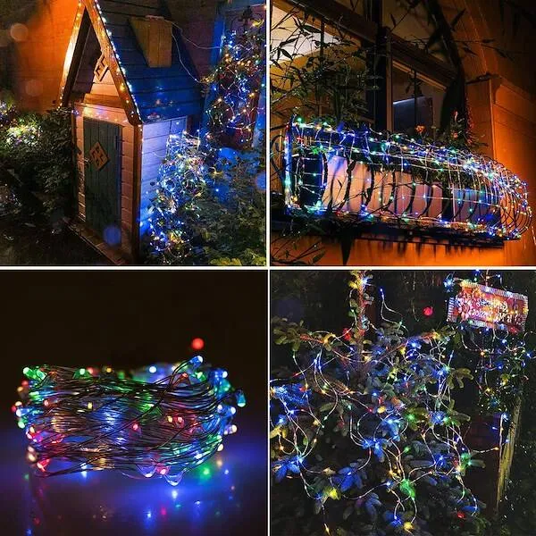 Christmas lights with solar battery Springos CL4146 22 m