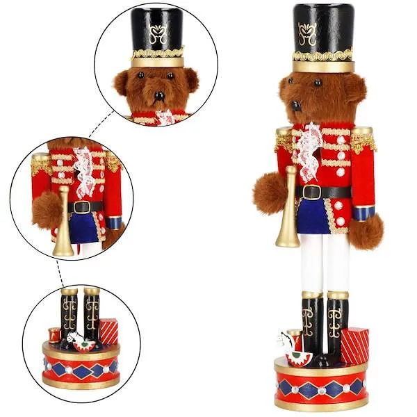 Christmas decoration nutcracker Springos CA1116 36cm