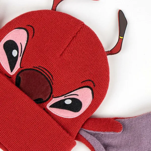 Lasten lippalakki Stitch Punainen