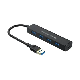 USB šakotuvas Conceptronic C4PUSB3 Juoda