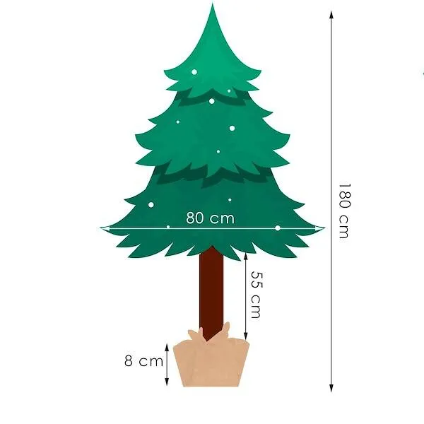 Christmas tree Springos CT0138 180cm