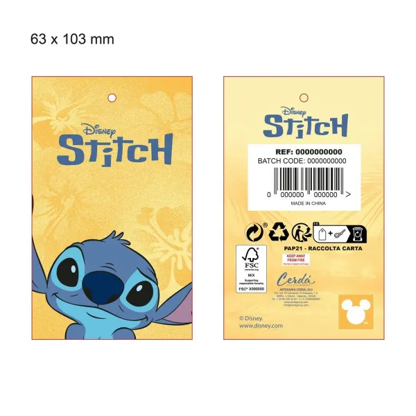Lasten lippalakki Stitch Sininen