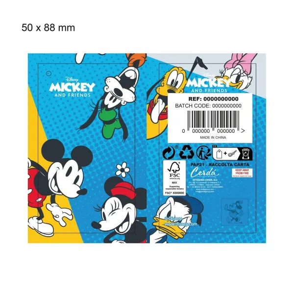 Lasten lippalakki Minnie Mouse Punainen