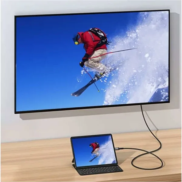 USB-C-kaapeli - DisplayPort Equip 13342807101 Harmaa 3 m