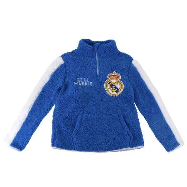 Megztinis su kapišonu mergaitėms Real Madrid C.F. Mėlyna 6 metų