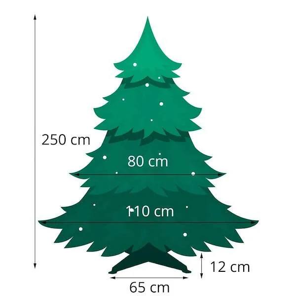 Christmas tree - diamond tree Springos CT0079 250cm