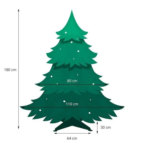 Christmas tree Springos CT0121 180cm