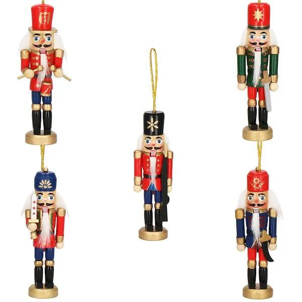 Christmas decoration-nutcracker Springos CA0821 12.5cm 6 pcs.