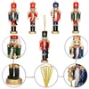 Christmas decoration-nutcracker Springos CA0821 12.5cm 6 pcs.