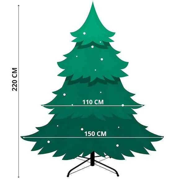 Christmas tree Springos CT0091 220cm