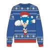Megztinis Sonic Mėlyna Kalėdos 8 metų
