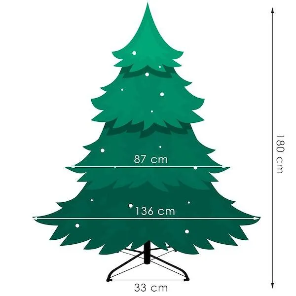 Christmas tree Springos CT0159 180cm