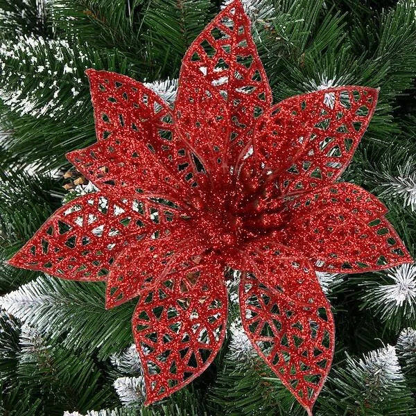 Christmas decoration-poinsettia Springos CA0727