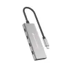 USB Hub Conceptronic 110519607101 Silver