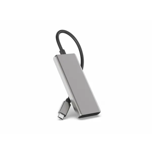 USB Centrmezgls Conceptronic 110519607101 Sudrabains