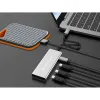 USB Hub Conceptronic 110519607101 Silver