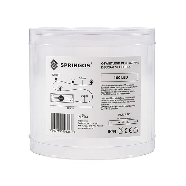 Christmas lights Springos CL0101 9.9 m