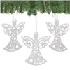 Christmas decorations-angels Springos CA0040 10cm 3 pcs