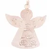 Christmas tree decoration wood angel Springos CA0664 set of 6