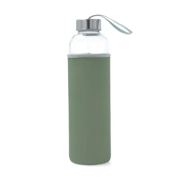 Vandens butelis Quid Quidate Žalia stiklas 600 ml (12 vnt.)