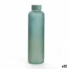 Vandens butelis Quid Quidate Turkis stiklas 600 ml (12 vnt.)