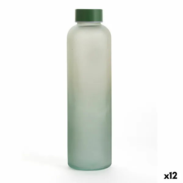 Vandens butelis Quid Quidate Žalia stiklas 600 ml (12 vnt.)