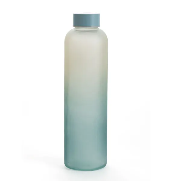 Vandens butelis Quid Quidate Mėlyna stiklas 600 ml (12 vnt.)