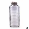 Бутылка с водой Quid Velvet Серый Cтекло 1,8 L (6 штук)