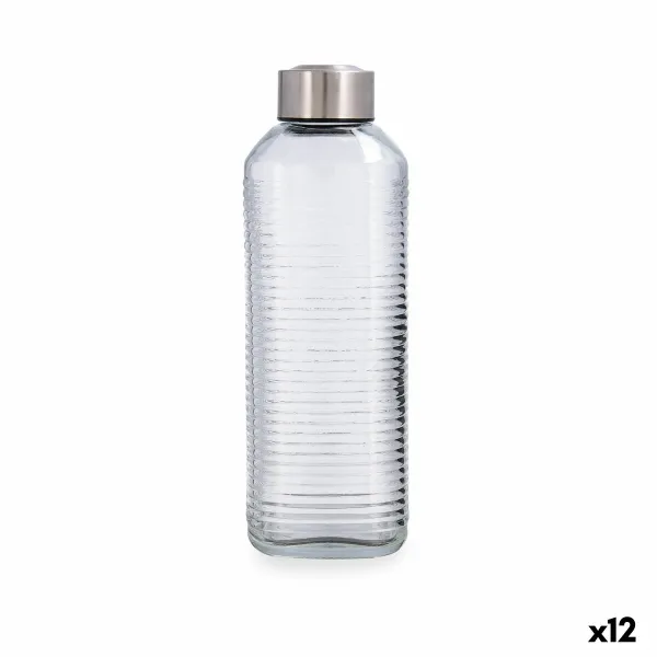 Vandens butelis Quid Velvet Skaidrus stiklas 1 L (12 vnt.)