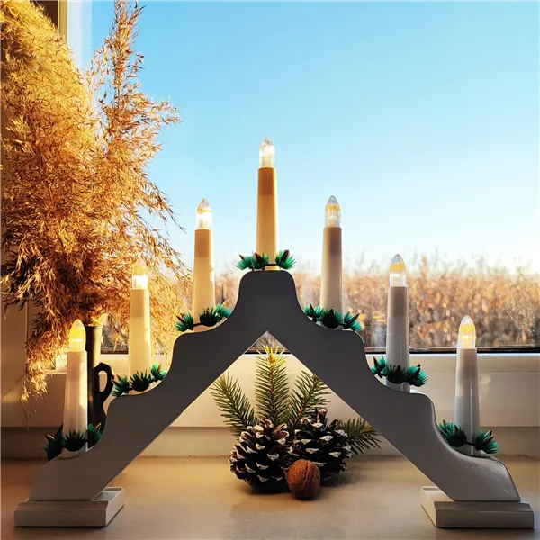 Advent candlestick battery powered Springos CL0859