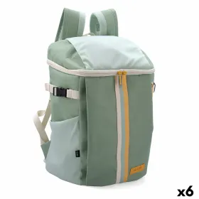 Dzesējoša Mugursoma Quid Sugar Zaļš Tekstils 20 L 30 x 22 x 4 cm (6 gb.)