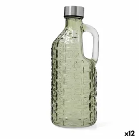 Бутылка с водой Quid Calypso Зеленый Cтекло 1 L (12 штук)
